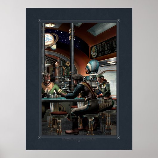 Net rond het hoek poster (18x24 inch) (Voorkant)