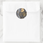 net ronde sticker (Tas)