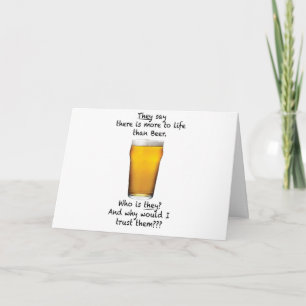 ** NET TUSSEN ONS DRINK VRIEND ** VERJAARDAG KAART