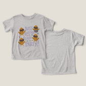 Net uitgekomen en klaar om te feesten! (Ontwerp Voorkant & Achterkant)