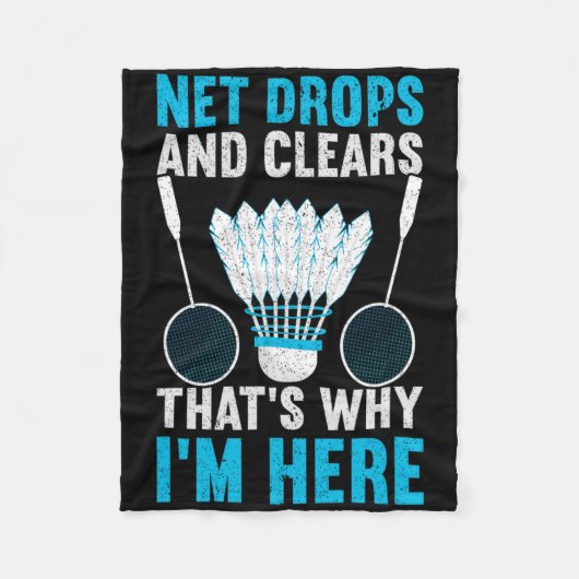 Net valt en klaart daarom ben ik hier grappig DMI Fleece Deken (Voorkant)