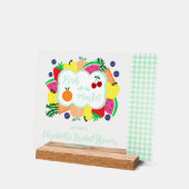 Net Van De Markt Bruidsdouche Acryl Bord (Hoek)