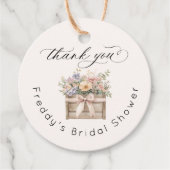 Net van de Markt Bruidsfeest Bedankt Bedankjes Labels (Voorkant)