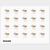 Net van de markt Bruidsfeest stickers (Vel)
