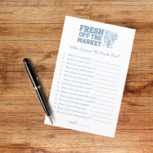 Net Van De Markt Whimsical Blauwe Bruidsdouche