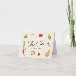 Net Van De Markt Whimsical Bruiloftsborrel Bedankkaart