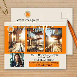 Net vermeld professionele foto onroerend goed briefkaart