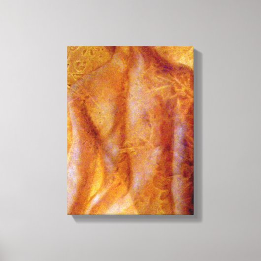 Net voorbij canvas afdruk (Voorkant)