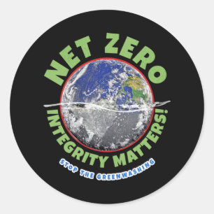 Net Zero Integrity S ! Autocollant