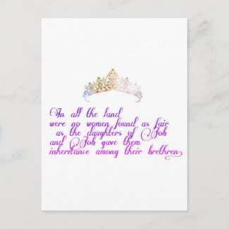 Net zo eerlijk als de dochters van hun werk briefkaart