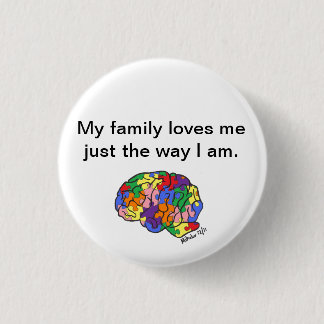 "Net zoals ik ben"-knop Ronde Button 3,2 Cm