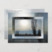 Net zoals je dacht briefkaart (Voorkant / Achterkant)