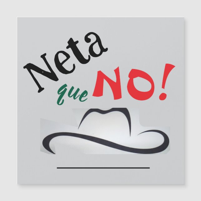 Neta que No! (Voorkant)