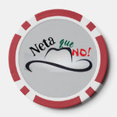 Neta que No! Poker Chips (Achterkant)