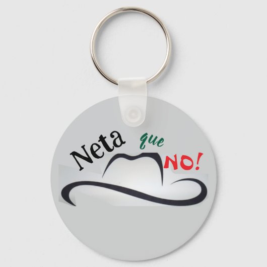 Neta que No! Sleutelhanger (Achterkant)