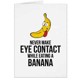 N'établissez jamais le contact visuel tout en