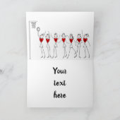 Netball Coach Dank je Kaart (Binnen)