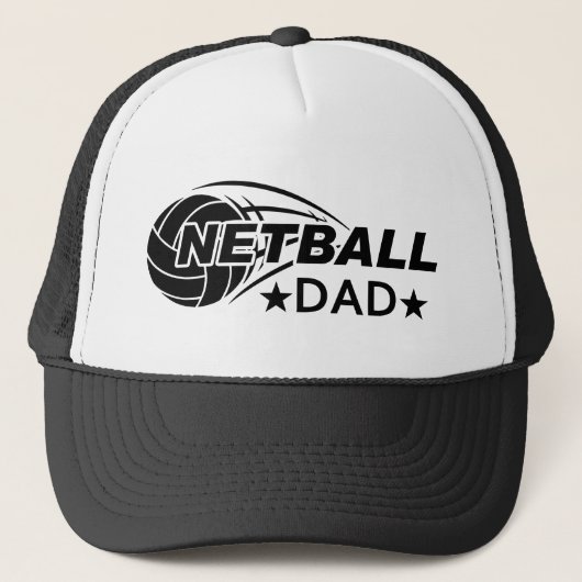 Netball Dad, Netball Trucker Pet (Voorkant)