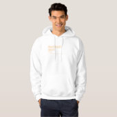 Netball Girl - Netball Hoodie (Voorkant volledig)