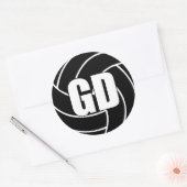 Netball Goal Defence, GD, Netball Team Stickers (Envelop)