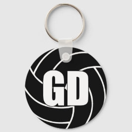 Netball Goal Defense GD Key Ring Sleutelhanger