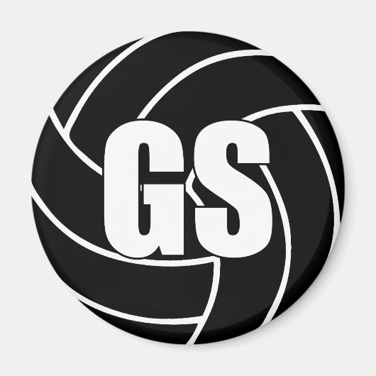 Netball Goal Shooter Magneet (Voorkant)