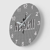 Netball Le Jeu, Grande Horloge Murale (Angle)