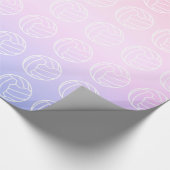 Netball-ontwerp van de standaard cadeaupapier (Hoek)