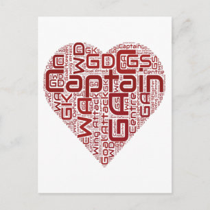 Netball Positioneerontwerp Briefkaart