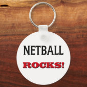 Netball Rocks Sleutelhanger (Voorkant)