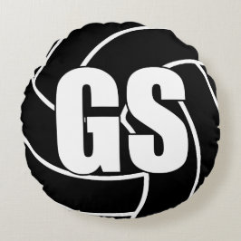 Netball-spelers - Goal Shoot - GS Rond Kussen