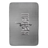 Netball The Game, Memory Foam Bathmat Badmat (Voorkant Verticaal)