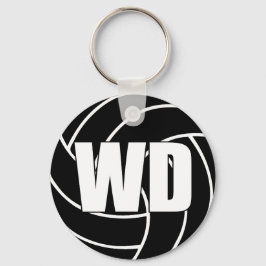 Netball Wing Defence WD Key Ring Sleutelhanger
