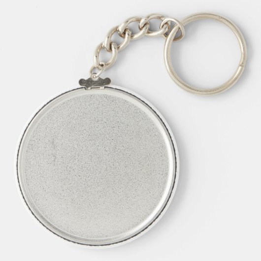 Netball Wing Defence WD Key Ring Sleutelhanger (Achterkant)