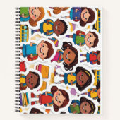 Netbook werelden kinder notitieboek (Voorkant)