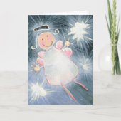 "N'êtes pas vous carte de remerciements d'un ange" (Devant)