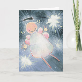 "N'êtes pas vous carte de remerciements d'un ange"