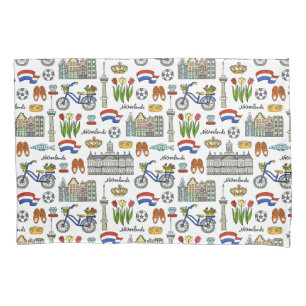 Netherland Doodle Pattern Kussensloop