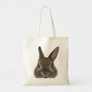 Netherland Dwarf konijn Origineel schilderij van m Tote Bag