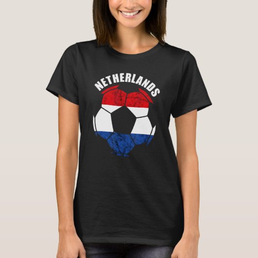 Netherlands Dutch Pride Netherlands Soccer Player T-shirt (Voorkant)