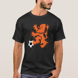 Netherlands Lion Rampant Voetbal T-shirt