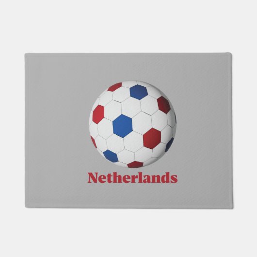 Netherlands Soccer Deurmat (Voorkant)