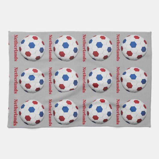 Netherlands Soccer Theedoek (Horizontaal)