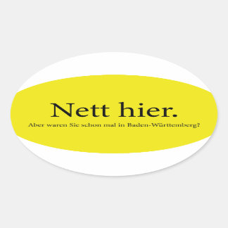 netkas ovale sticker