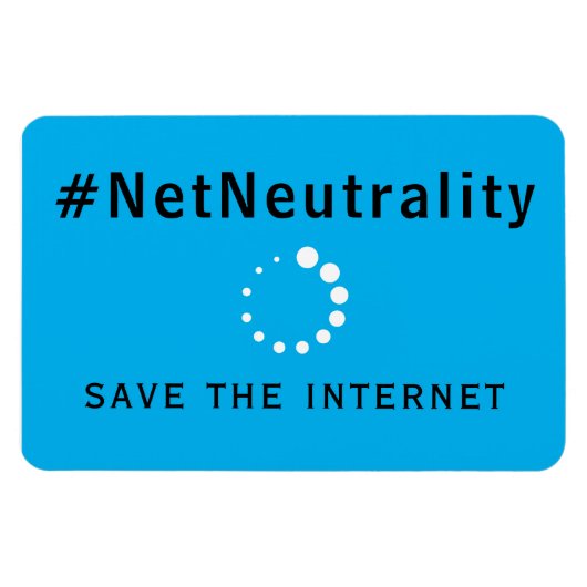 Netneutraliteit Flexibele magneet (Horizontaal)