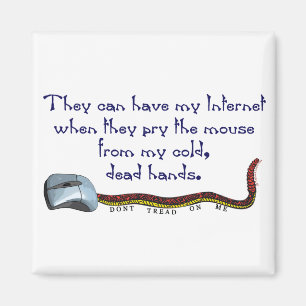 Netneutraliteit - Mijn muis poetsen Magneet