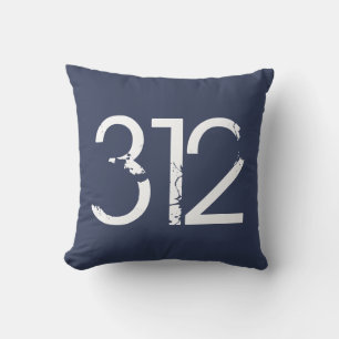 Netnummer 312 (Chicago) Kussen