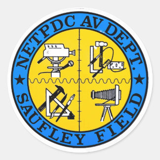 NETPDC AV DEPT SAUFLEY FIELD STICKER