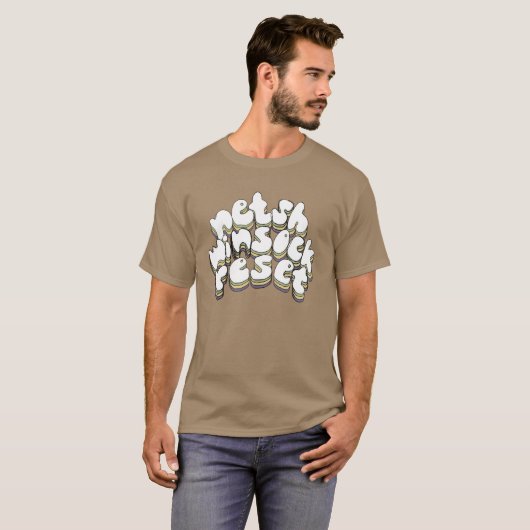 Netsh winsock reset t-shirt (Voorkant volledig)