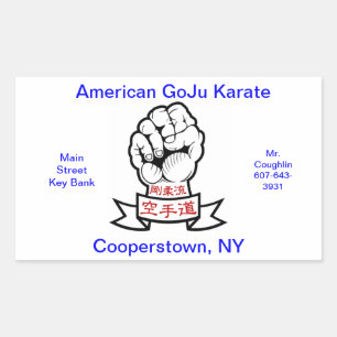 Nette cadeau rechthoekige sticker